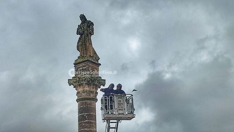 Presicce, il santo perde l’aureola nel giorno della sua festa - Corriere Salentino