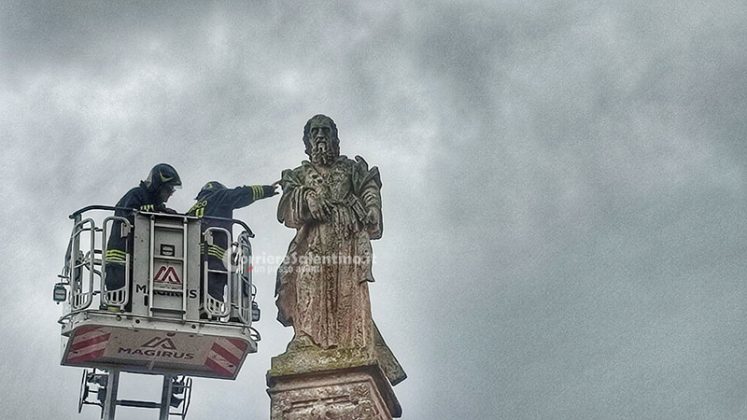 Presicce, il santo perde l’aureola nel giorno della sua festa - Corriere Salentino