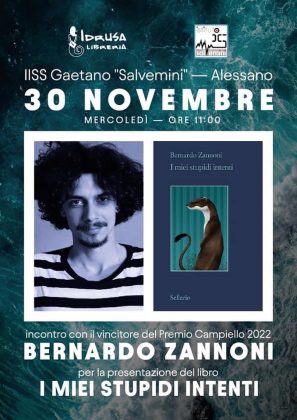 Nuovo appuntamento per “Dialoghi d’autore”, domani incontro con il vincitore del Premio Campiello Bernardo Zannoni - Corriere Salentino