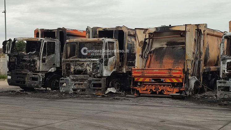 Notte “infernale” nel basso Salento: fiamme in concessionaria e azienda di raccolta rifiuti - Corriere Salentino