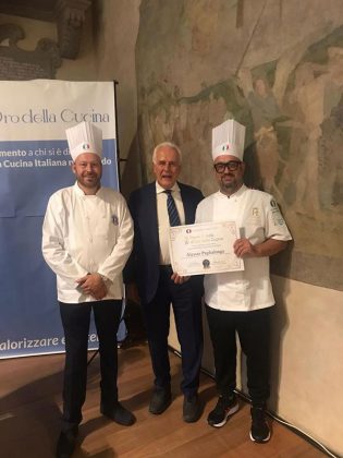 Lo chef salentino Alessio Paglialunga vince il premio “5 Stelle d'Oro della Cucina” - Corriere Salentino
