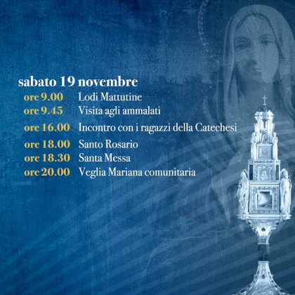 A Carmiano dal 18 al 20 novembre il reliquiario della Madonna delle lacrime di Siracusa - Corriere Salentino