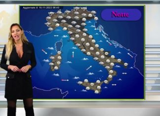 Le previsioni meteo di oggi 17 novembre 2022