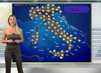 Le previsioni meteo di oggi 18 novembre 2022
