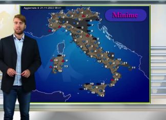 Le previsioni meteo di oggi 23 novembre 2022