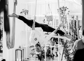 Cristian Bevilacqua e il Flying Yoga Dance, la storia di una tecnica che sta conquistando l’Italia in un libro