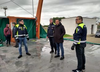 Il sindaco di Novoli: “Per ora la priorità è liberare le strade dagli alberi e dai muri abbattuti dal maltempo”