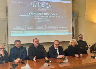 47° Stagione lirica della Provincia di Lecce: il 30 dicembre all’Apollo cala il sipario con il concerto Omaggio a Tito Schipa