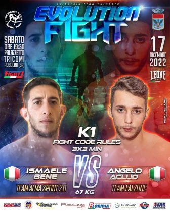 "Evolution Fight", Ismaele Bene sul ring di Rosolini contro Angelo Aclud - Corriere Salentino