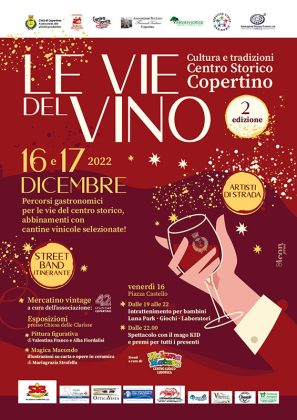 Copertino, borgo antico in festa nel weekend con "Le vie del vino" e "Il Natale dei bambini" - Corriere Salentino