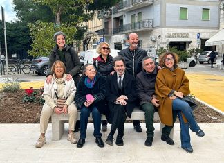 Inaugurata Piazzetta Congedo a Lecce, una nuova piazza a San Lazzaro