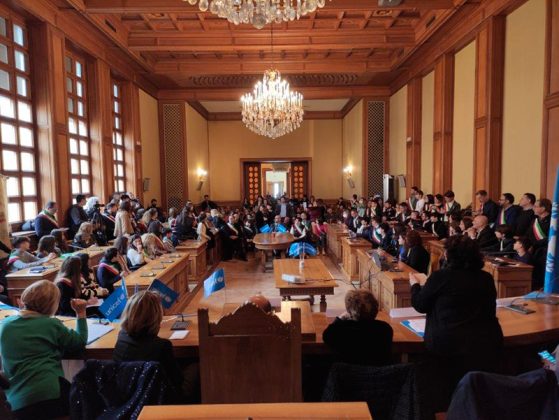 Palazzo dei Celestini torna ad accogliere il 12° Raduno provinciale dei CCRR promosso da Provincia e Unicef - Corriere Salentino