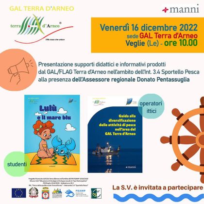 Oggi presentazione ufficiale a Veglie dei supporti didattici ed informativi prodotti dal GAL - Corriere Salentino