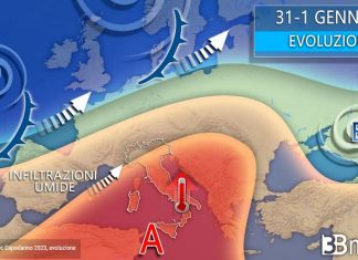 3BMETEO.COM: “Capodanno con l’anticiclone africano, punte di oltre 18-20°C, ma non mancherà qualche pioggia”