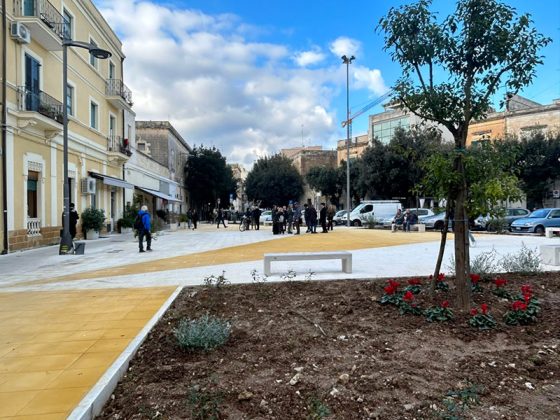 Inaugurata Piazzetta Congedo a Lecce, una nuova piazza a San Lazzaro - Corriere Salentino