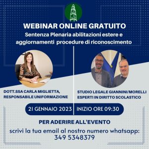 Titoli di abilitazione conseguiti all’estero, il Consiglio di Stato impone al Ministero un’attenta analisi per concedere le eventuali misure compensative - Corriere Salentino