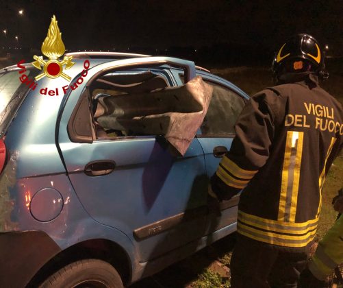 La storia si ripete: guardrail trafigge l'abitacolo dell'auto in tangenziale. Un ferito in ospedale - Corriere Salentino