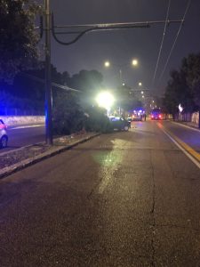 Schianto all'alba sul viale: auto contro albero. Corsa in ospedale per un 35enne - Corriere Salentino