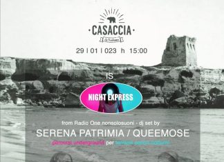 Queemose e Serena Patrimia dj set per domenica pomeriggio alla Casaccia