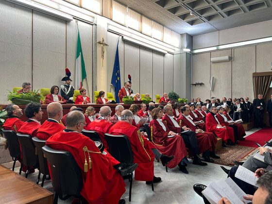 Inaugurazione anno giudiziario, il presidente Scardia: "Impennata dei reati tra i più giovani" - Corriere Salentino