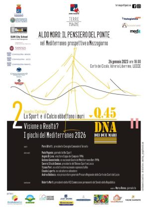 "Q.45 - Dna dei due mari" a Lecce, tra gli ospiti Sticchi Damiani e gli ex calciatori Di Livio e Giannichedda - Corriere Salentino