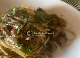 La ricetta del giorno: Linguine con cozze e funghi