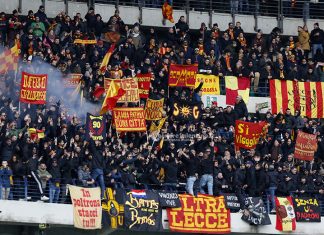 Inter-Lecce vietata ai residenti a Lecce e provincia, la nota della società giallorossa