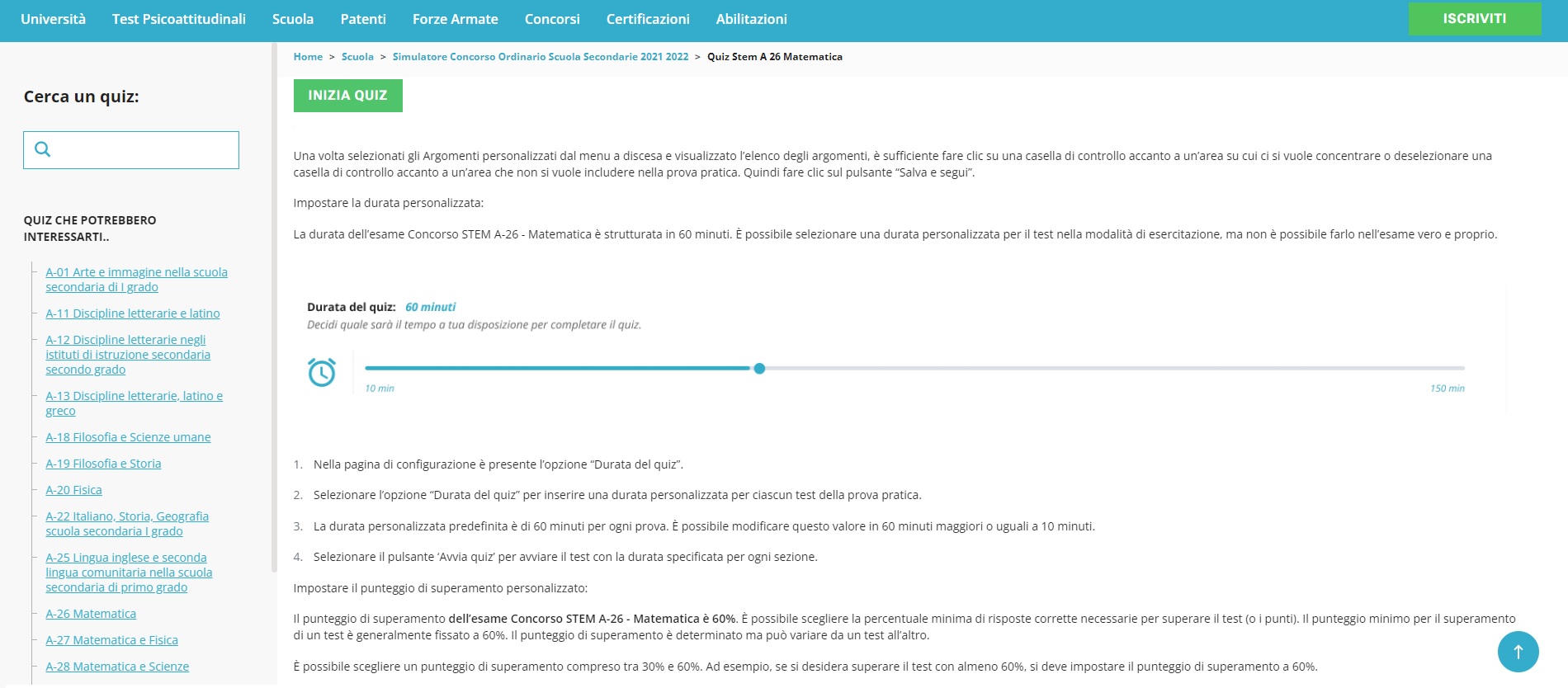 Concorso STEM - Come prepararsi e superarlo con Easy-Quizzz - Corriere Salentino