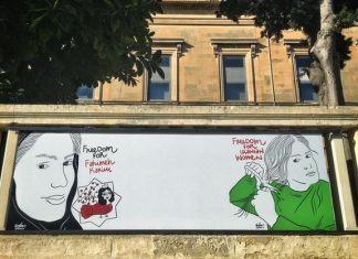 Sabato 25 febbraio Biblioteca Bernardini di Lecce il fumettista Gianluca Costantini dialoga con Shady Alizadeh