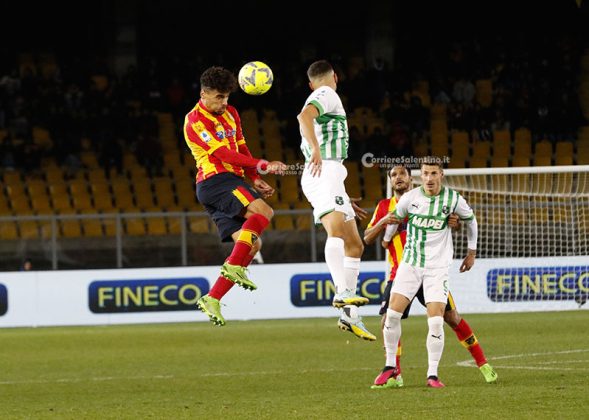 Il Lecce spreca e il Sassuolo porta a casa i tre punti, decide Thorstvedt: 0-1 per gli emiliani - Corriere Salentino