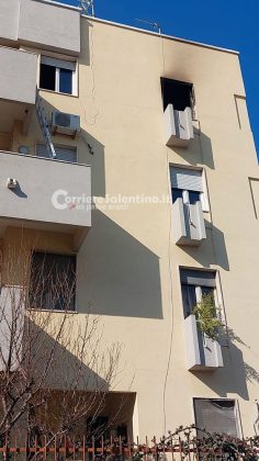 Fiamme in abitazione a Monteroni e Merine: paura e danni, ma nessun ferito - Corriere Salentino