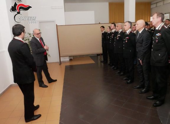 Il Prefetto di Lecce Luca Rotondi in visita al Comando Provinciale dei Carabinieri di Lecce - Corriere Salentino