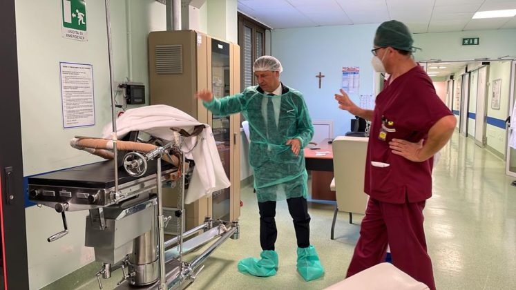 Ospedale Casarano. Ispezione Pagliaro: "ripristino primo livello e nuovo personale. In Commissione Sanità presenterò altre richieste " - Corriere Salentino