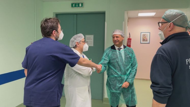 Ospedale Casarano. Ispezione Pagliaro: "ripristino primo livello e nuovo personale. In Commissione Sanità presenterò altre richieste " - Corriere Salentino
