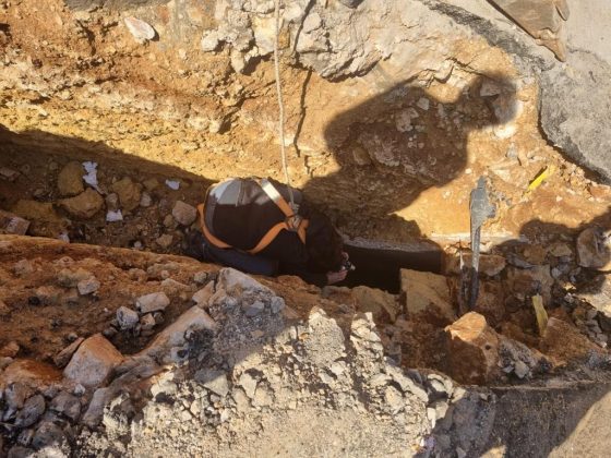 Presicce, scoperta una grande cisterna sotterranea durante i lavori per la rete fognaria - Corriere Salentino