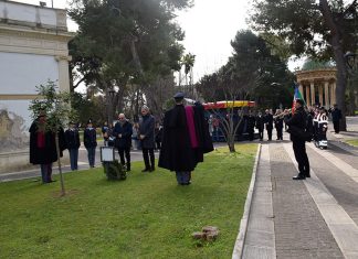 Cerimonia di commemorazione per l’anniversario della morte di Giovanni Palatucci, ex Questore di Fiume, Giusto tra le Nazioni
