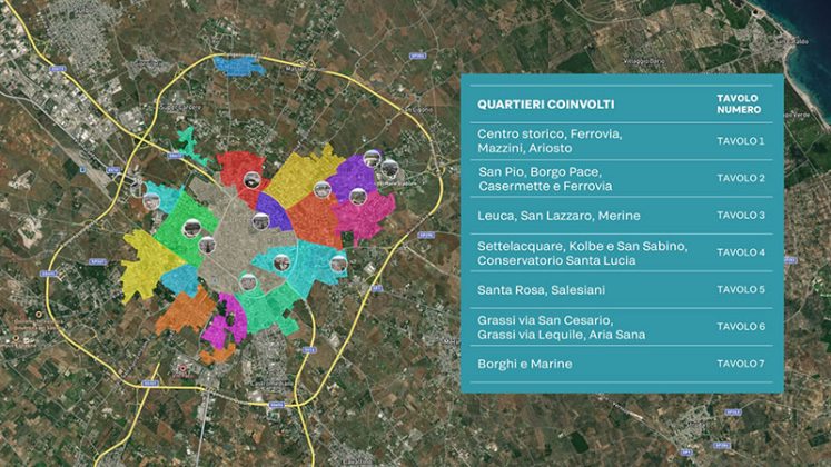 I quartieri di Lecce: sabato secondo giorno di consultazione pubblica - Corriere Salentino