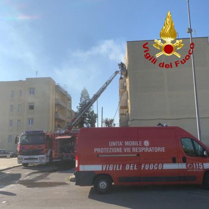 Fiamme in abitazione a Monteroni e Merine: paura e danni, ma nessun ferito - Corriere Salentino