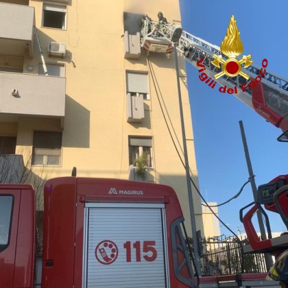 Fiamme in abitazione a Monteroni e Merine: paura e danni, ma nessun ferito - Corriere Salentino