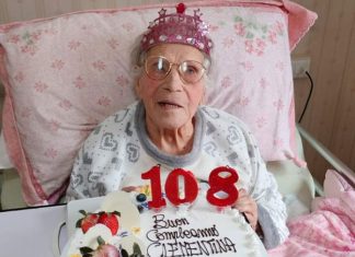 Tanti auguri a nonna Clementina: festeggia i 108 anni di vita con una bella torta