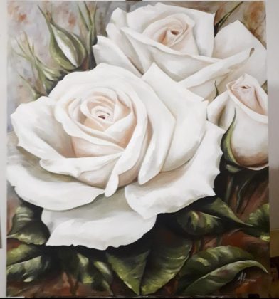 Salento a pArte: Anna Ingrosso, la pittrice delle rose - Corriere Salentino