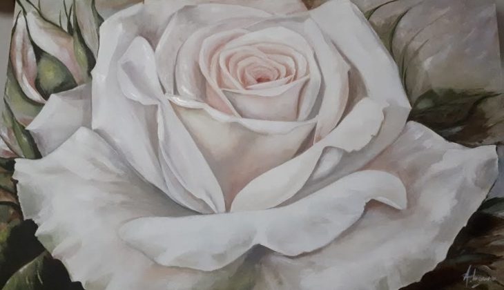 Salento a pArte: Anna Ingrosso, la pittrice delle rose - Corriere Salentino