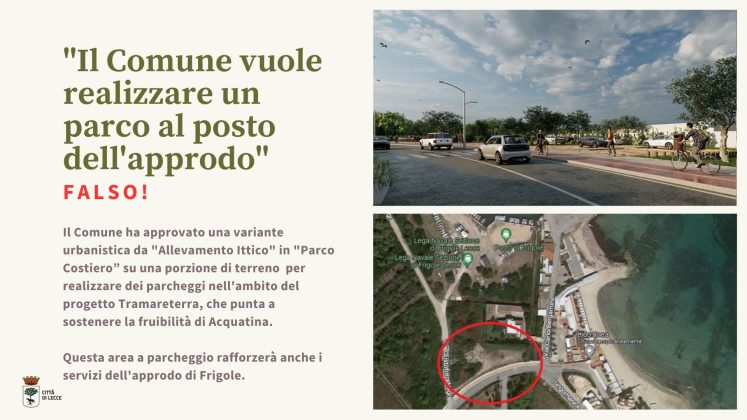 Una campagna social per smentire le fake news sul bacino di Frigole - Corriere Salentino
