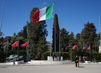 162° anniversario della giornata dell’Unità nazionale, della Costituzione, dell’Inno e della Bandiera: la celebrazione nel leccese