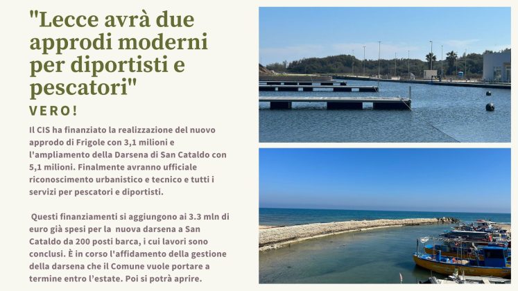 Una campagna social per smentire le fake news sul bacino di Frigole - Corriere Salentino
