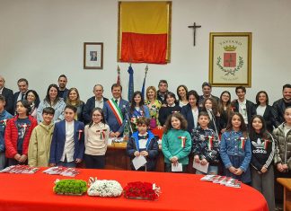 Taviano, si insedia il Consiglio Comunale dei Ragazzi. E il Sindaco Tanisi cita De Gasperi