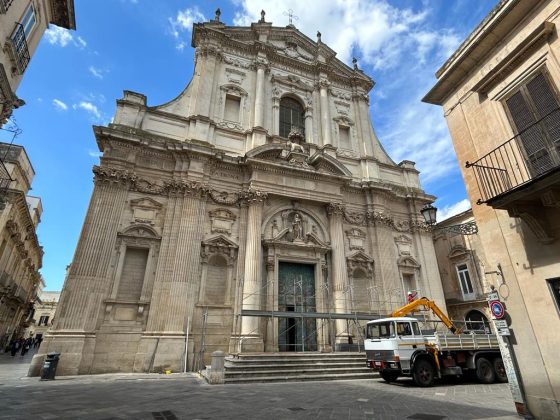 Facciata della chiesa di Sant'Irene: via ai lavori di messa in sicurezza - Corriere Salentino