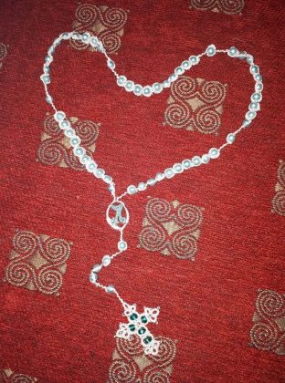 Nunzia Piccinno tra arte sacra del chiaccherino e del filet - Corriere Salentino