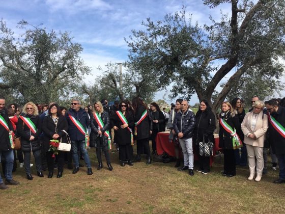 Inaugurato a Martano l'Uliveto della Memoria dedicato alle vittime di femminicidio - Corriere Salentino