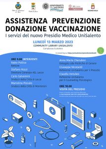Al via le attività del nuovo “Presidio medico UniSalento” un incontro informativo il 13 marzo - Corriere Salentino